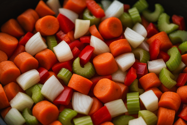 verdura picada