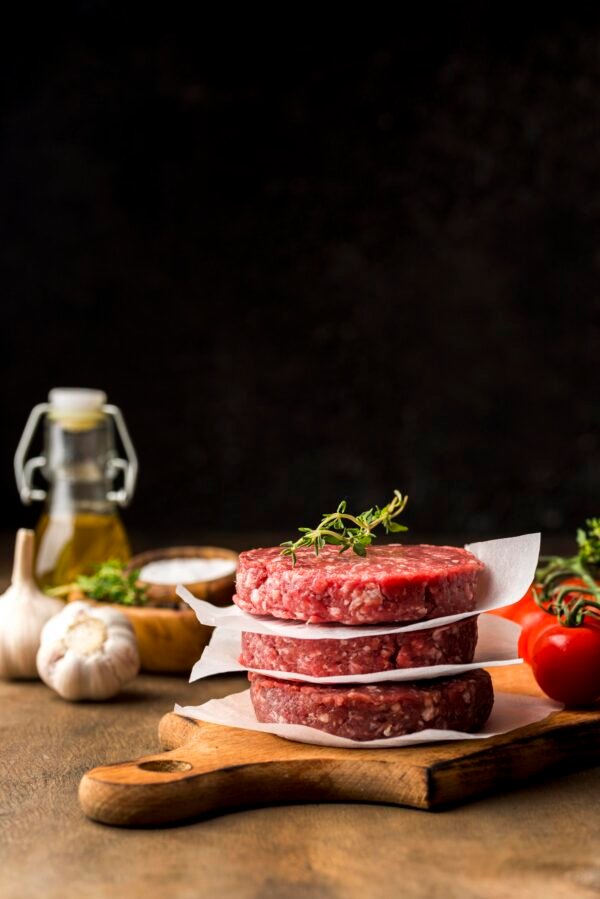 carne para hamburguesas